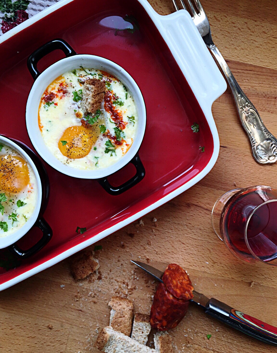 Oeufs cocottes
