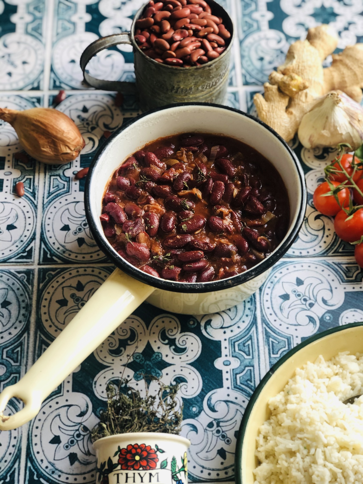 Fricassée de haricots rouges à la Mauricienne : idéale pour