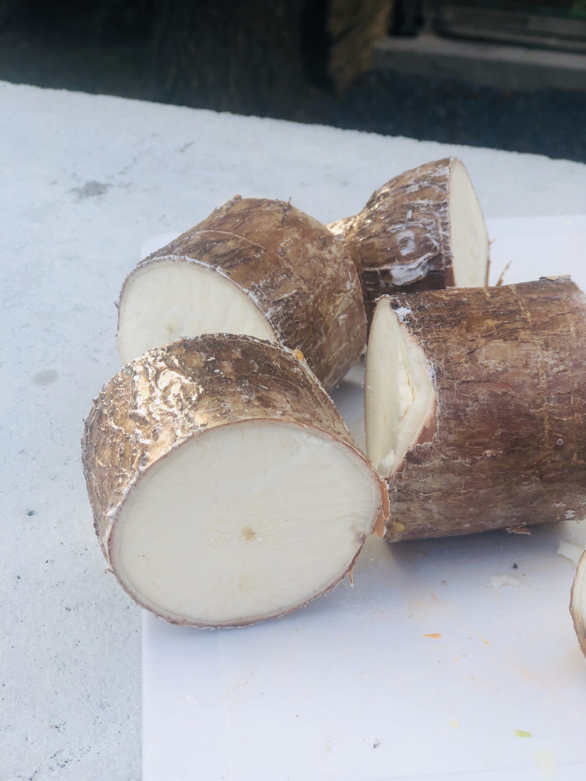 Ragout de poisson à la farine de manioc (Muzongué avec musseque