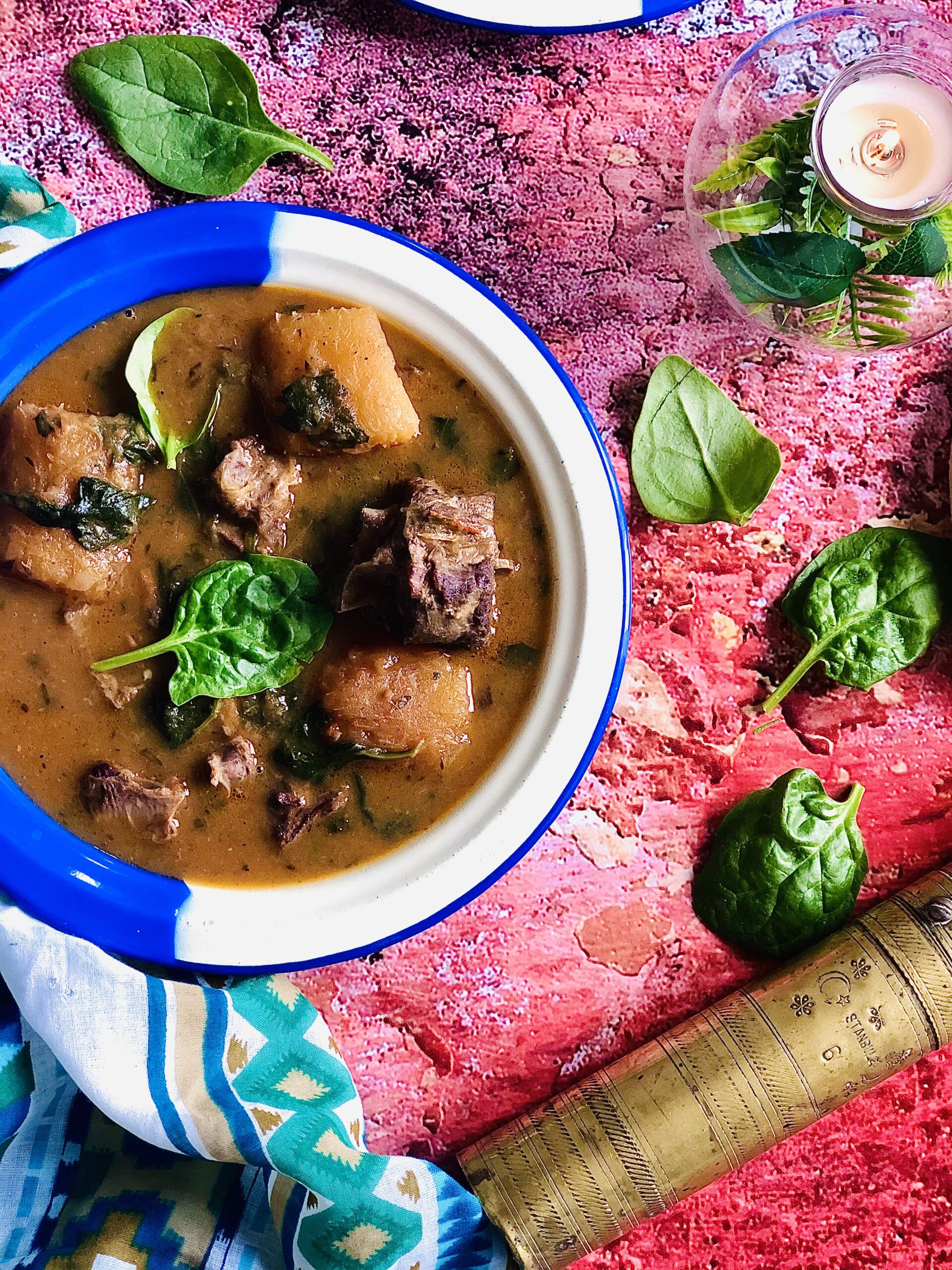 Ragout de poisson à la farine de manioc (Muzongué avec musseque