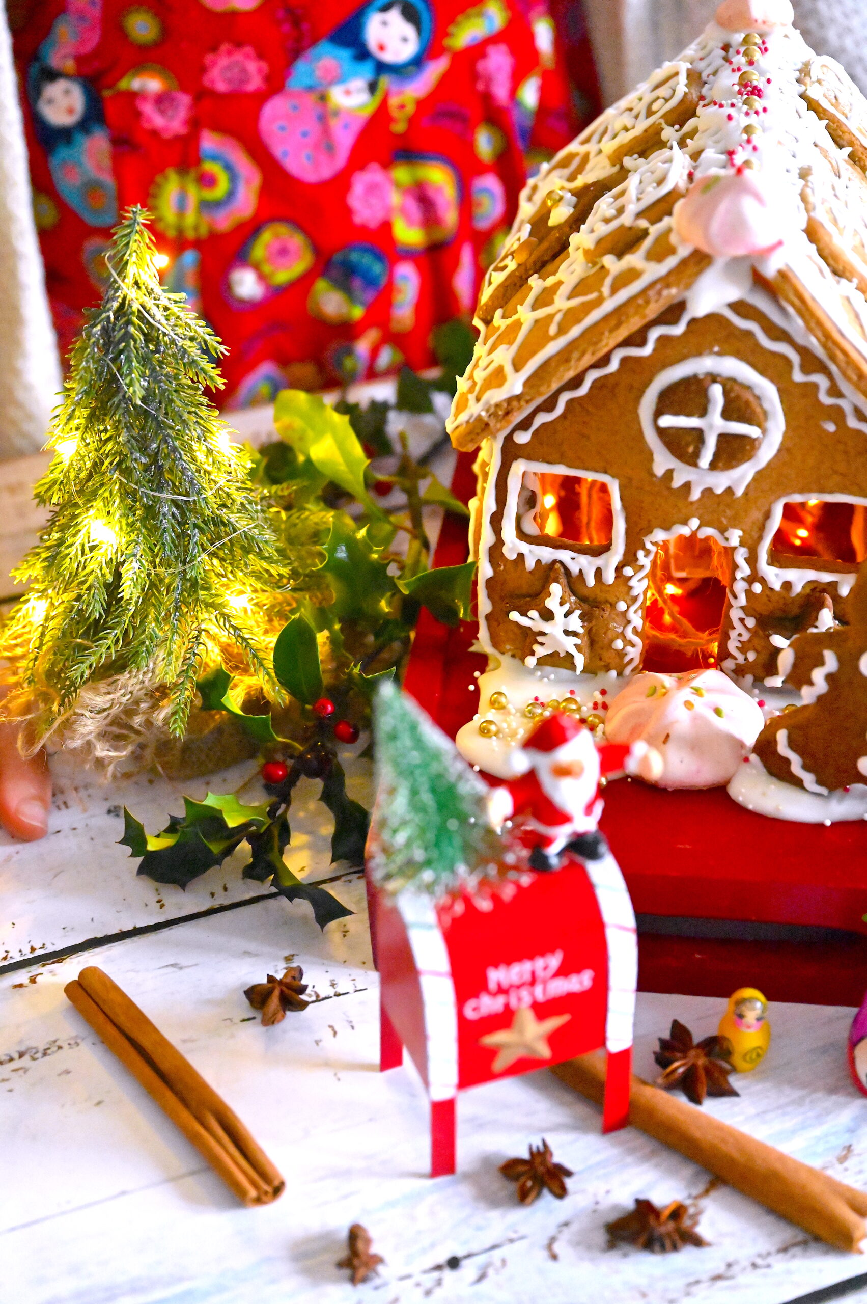 Maison de Noël en pain d'épices : découvrez les recettes de Cuisine Actuelle